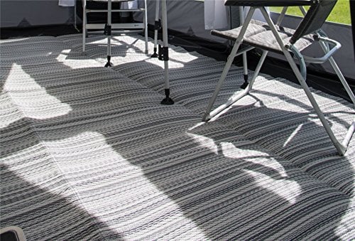 Kampa Dometic Continental Breathable Awning Carpet Groundsheet - Fits Club 390-260 x 390cm - Weather Resistant, UV Resistant for Caravan, Tent & Motorhome