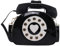 VALICLUD Schultertasche, Telefonform, Handtasche, Retro-Top, Grifftasche, Neuheit, Geldbörse für Damen, Schwarz