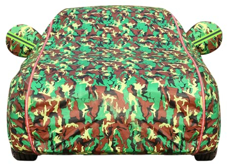 Vollgarage Auto Abdeckplane Auto Abdeckplane Kompatibel mit Bmw-Mini, für R52 R53 R55 R56, Autoabdeckung Regen UV Sonnenschutz mit Reißverschluss Spiegeltasche Wasserdicht Winddicht Autoschutzdecke(