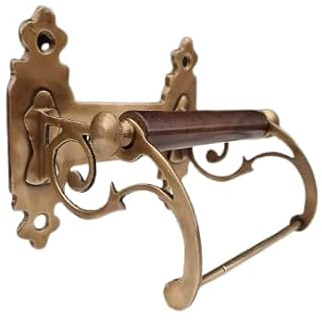 Retro Collections Victorian Toilet Roll Holder with Copper Antique/Bronze Finish Vintage Style