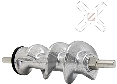 Accessoires 1PCS 155 mm de viande de viande Vis de viande meuleuse de viande ajustement Ajustement n ° 8 couteau à face unique compatible avec Moulinex HV8 HV9 HV10 ME610 ME625 ME630 665 740 ME850