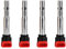 Artudatech Zündspule 06E905115E, 4x Rot Auto Zündspule Set OEM: 06D905115 06E905115 Fit für Audi R8 2.0TFSI/2.0TSI A3/ für GOLF 5/ für LEON