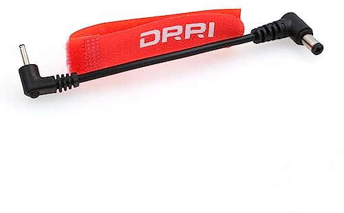 DRRI 12V DC Power Supply Cable for Lanparte BMPCC Blackmagic Pocket Camera DSLR Rig with SmallRig NPF Battery Plate