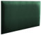 RAVIO Panneaux muraux rembourrés | Lambris 3D avec Mousse | Coussin Mural comme tête de lit pour lit | Decoration Murale pour Chambre, Chambre d'enfant, Bureau, Couloir | Bouteille Verte, 70 x 30 cm
