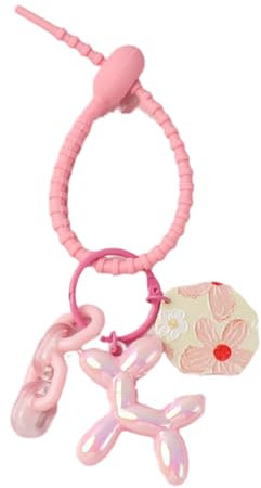 Porte Clés 2 Pièces Alliage Éblouissant Ballon Chien Porte-Clés Sac À Dos Sac À Main Porte-Clés Porte-Clés Voiture Porte-Clés, B