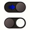 JiSiTeCai Webcam Cover Slider [2-Pack], 0.02 Zoll Slim Metal + Magnetic Sheet Webcam Cover für MacBook Pro, iMac, Laptop, PC, iPad Pro, iPhone, für Ihre visuelle Privatsphäre [Schwarz], 00080