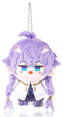 UTIEHD Portachiavi collezionabile di personaggio anime, Charming portachiavi da 10cm, Design compatto per zaini e chiavi (Bailu)