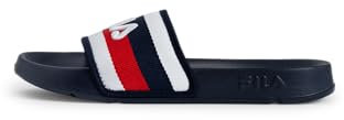 FILA Herren Morro Bay Stripes Slipper Slide Sandal, Navy, 46 EU