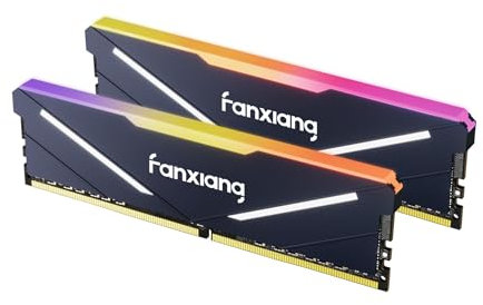 fanxiang RGB DDR4 RAM 16GB kit (2x8GB) 3600 MHz CL18 1.35V Computer Memory XMP 2.0 High Performance Overclocking