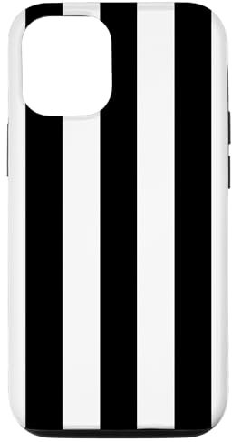 Black And White Stripes Case for iPhone 13