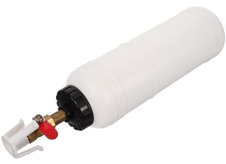 LALADEFIEE Pneumatisches Bremsenentlüftungsset Mit Nachfüllflasche Auslaufsicheres Metall Kunststoff Satz Für Pkw Motorrad Lkw Bremsflüssigkeitswechsel