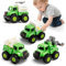 YGNNXRN Set 4 Camion Spazzatura Giocattolo per Bambini 2+ – Veicoli Push and Go con Camion Rifiuti, Riciclaggio, Spazzatrice e Autocisterna – Giocattoli Educativi per Bimbi 2 3 4 5 Anni