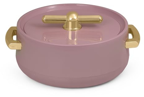 Swadeshi Desire Stainless Steel Elegant Design Hot Pot | Hot Case Keeps Food Hot & Fresh for Hours | Serve Chapati, roti, Biryani for Multiple uses Home and Morden Kitchen(Purple)