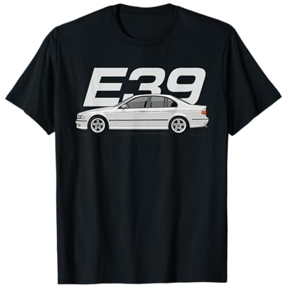 E39 Auto Design – Youngtimer für deutsche Autoliebhaber T-Shirt