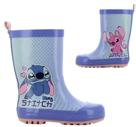 Leomil Frozen Stivali pioggia Bambina | Galosce Bambini, Perfette per le giornate umide, Disney Frozen, Regalo di compleanno