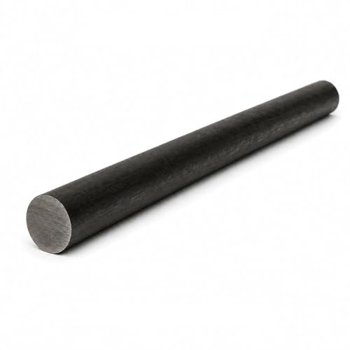 Mild Steel Round Bar Rod 3mm–100mm Diameter Multi Length Options from 100mm upwards MS Steel for Engineering Fabrication DIY (QTY 1, 8MM X 300MM)