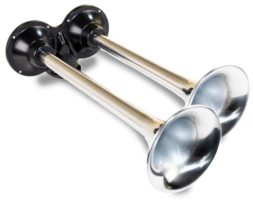 Kleinn Air Horns 401 Doppeldachhupe, Chrom