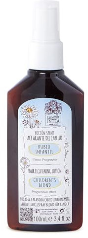 Camomila Intea - Loción infantil aclarante para cabello - Rubio Infantil - 100 ML
