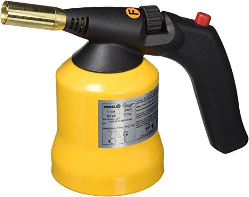 VOREL 73403 Chalumeau à gaz liquide avec piezo