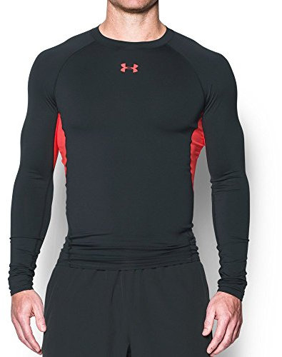 Under Armour Men‘s Compression Shirt UA HeatGear Armour, Long-Sleeve Functional Shirt, Breathable Long-Sleeve Shirt for Men