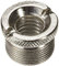 Adam Hall Stands D 800 - Adapter 5/8 auf 3/8, Reduziergewinde für Mikrofonhalter, Stahl, silber