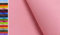 Stoffbook 1MM Dicke UNIVERSELLE FILZSTOFFE -90CM Stoff Stoffe, D497(Rosa)