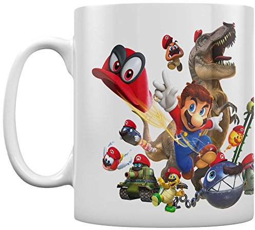 Super Mario Odyssey Mug - Cap Montage
