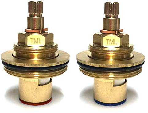 Franke Zurich Fully Compatible SMR 1212R Tap Cartridge Valve Pair and Set of Bushes 3408R 133.0069.391