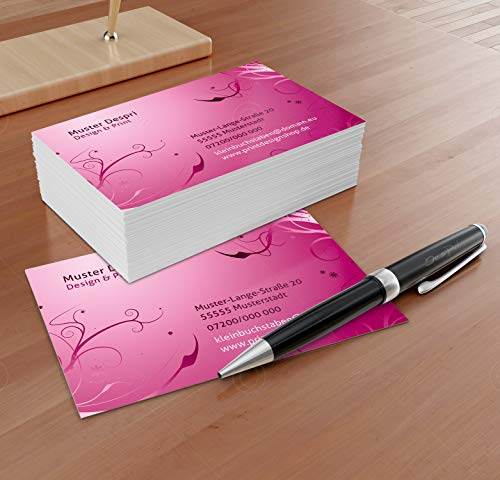 Despri Beauty Visitenkarten - Online gestalten Design VK031, einseitig, 100 Stück