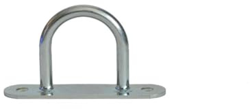 FKAnhängerteile - 20 Stück - Bügelkrampen - 37x36 mm - Planenhaken - Stahl verzinkt - Universelle Passform - 66 mm