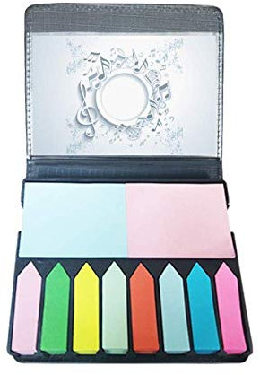 Simple Rotatg Noten-Box, selbstklebend, Weiß, Seitenmarkierungsbox