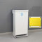 Office Needs Direct Medical Eco Sackholder Healthcare Clinical Waste Bin 80 Litres Foot Pedal Yellow Flush Steel Top