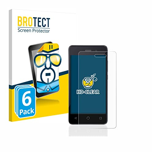 BROTECT 6 Stück Schutzfolie für Omnipod Dash Displayschutz Folie Made in Germany, Ultra-Klar
