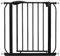 ib style Treppenschutzgitter Berrin - Türschutzgitter für Babys, Ohne Bohren, Kinderschutzgitter, Hundeabsperrgitter, Schwarz, Breite: 85-95 cm