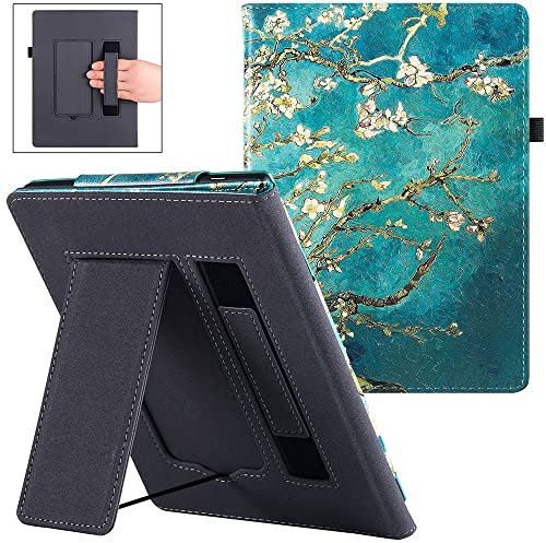 XYAL Covers e Custodie Tablet - Custodia in pelle PU con cinturino da polso/Auto Sleep/Wake Custodia Compatibile con Onyx Boox Nova Air/Nova Air S/Nova Air Color E Ink 7,8 pollici ( Colore : Apricot f