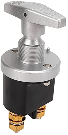 Batterie-Leistungsschalter, Batterie-Hauptschalter, Batterie-Leistungsschalter, 12 V, 500 A, Wasserdichter Schutz, Universell für Auto, Boot, Wohnmobil