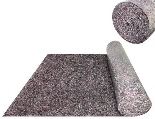 LZQ Rotolo di pellicola di copertura per pittura, 50 m, 180 g/m², con rivestimento in PE antiscivolo, protezione contro la perdita di liquidi, rivestimento per pavimenti