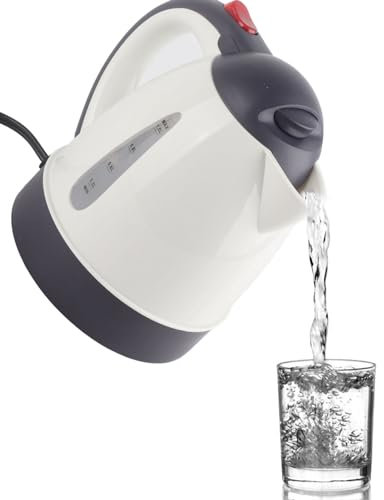 Otufan Bouilloire électrique, Portable 1000 ML 24 V Voyage Voiture Camion Bouilloire Chauffe-Eau Bouteille pour la Préparation du Thé Et du Café
