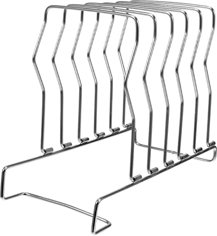 ABOOFAN 304 Steak Halter Grill zubehör grillzubehör Edelstahl Sous-Vide-Rack Rindfleisch Sous-Vide-Steak-Rack Sous-Vide-Behälterregal faltbar Container Trennwandregal
