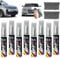 VINEST 8 Stück Auto Lackstift Silber Metallic, 12ml Lackstift Auto Glänzend, Auto Lack Stift mit 2 Nano Sparkle Tuch, Autolack Repair für Autolack Kratzer Entfernen, Schälen Verblassen