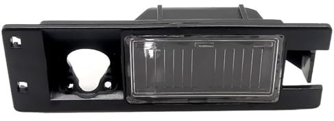 ZEMNLO Auto Rückfahrkamera Halterung Nummernschild, for Alfa Romeo, 147 156 159 166 GT Brera MITO Stelvio Giulietta Nuvola Spider Halterung für Kennzeichenleuchtengehäuse(1 Piece)