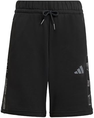 adidas Unisex Kids Seasonal Essentials Camo Kids Shorts Black/Multicolor 176