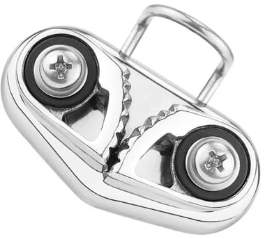 JT-HLM Stainless Steel Cam Cleat, Quick Entry Boat Ball Bearing Cam Cleat Rope,Kayak Canoe Dinghy Accessories