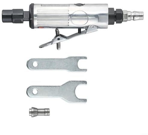 Efficient Air Die Grinder with 90PSI Working Pressure, Comes with Adapter and Spanners for Applications