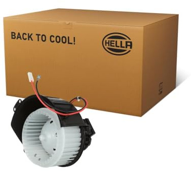 HELLA 8EW 366 400-451 Innenraumgebläse - 12V - 276W | für Fahrzeuge mit Klimaanlage - Ø: 148mm - ohne integrierten Regler - ohne Widerstand