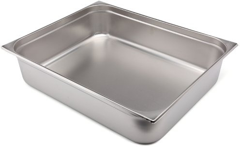 LACOR 66015Z GN Behälter 2/1 530 x 650 x 150 mm INOX | Aus lebensmittelechtem Edelstahl gefertigt; hohe Korrosionsbeständigkeit und Haltbarkeit im täglichen Gebrauch