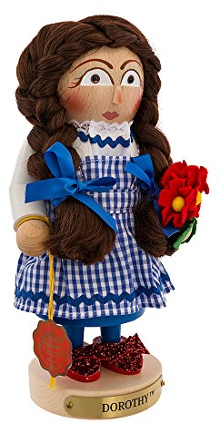 Kurt Adler Steinbach Chubby Magicien d'Oz Dorothy Casse-Noisette 25,4 cm