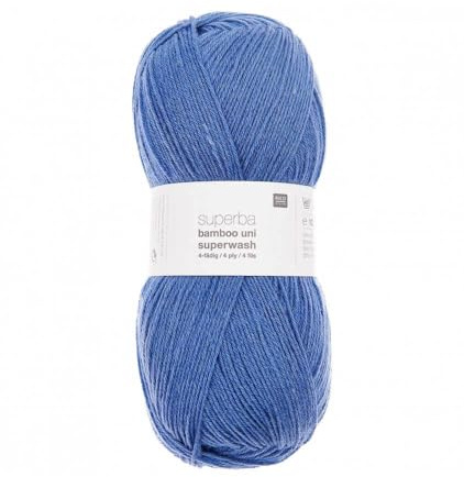 Rico Superba) Bambus Uni 002 hellblau