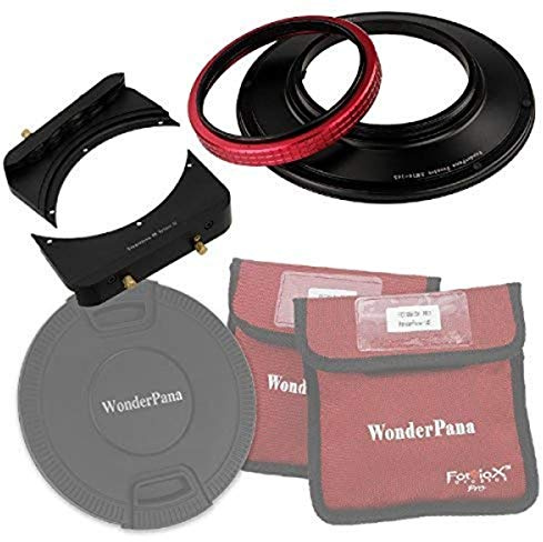 WonderPana 66 FreeArc Kit - Rotating 145mm Filter System Holder, 6.6 Filter Brackets and Lens Cap for the Sigma 14mm f/2.8 EX HSM RF Aspherical Ultra Wide Angle Lens (Full Frame 35mm)
