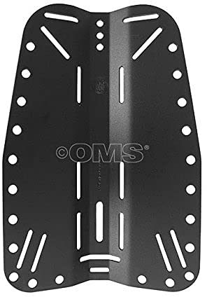 OMS - Backplate Edelstahl/Aluminium - Aluminium